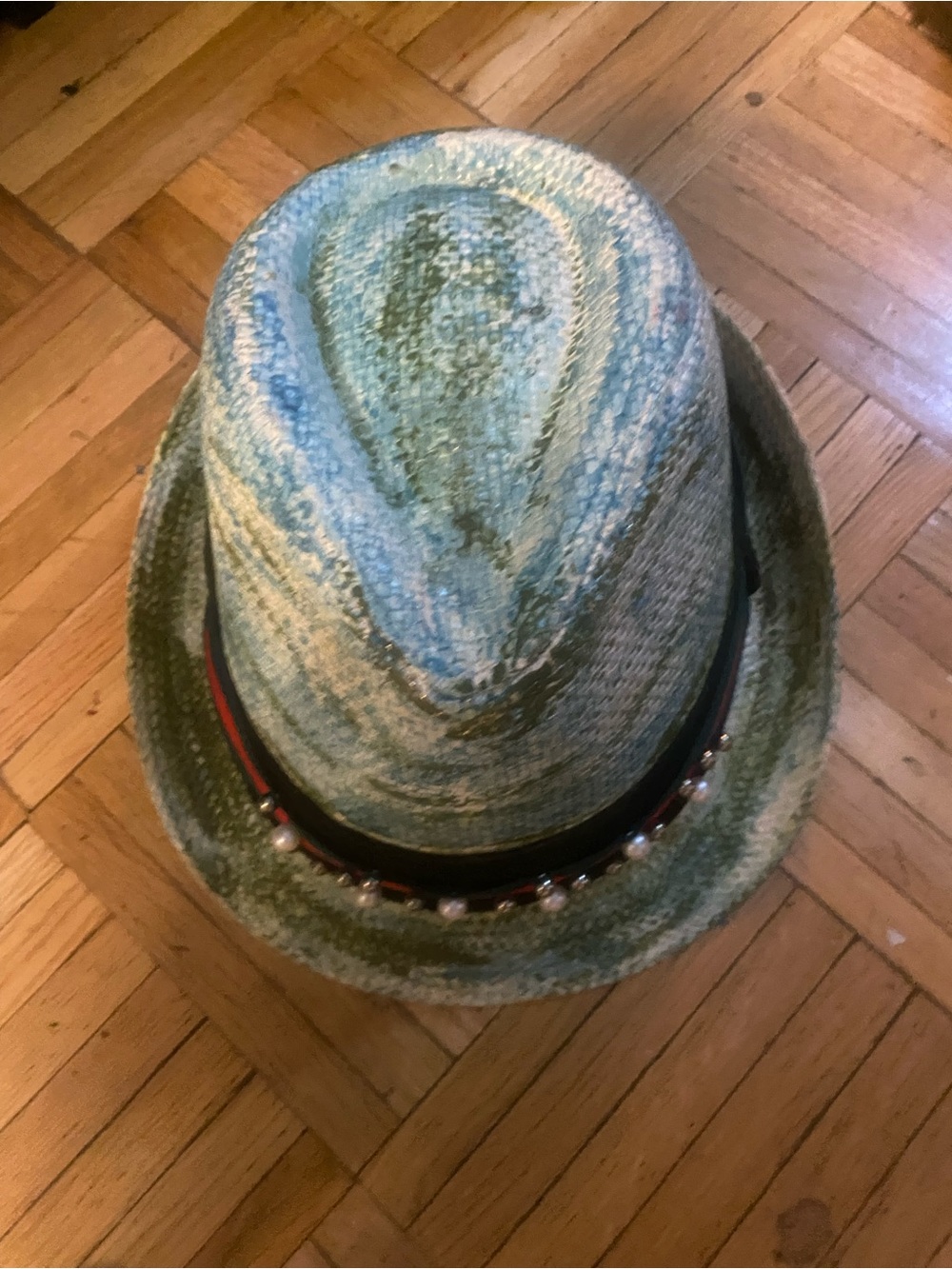 One of a kind. Summer hat.